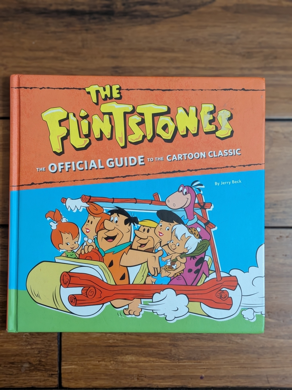The Flintstones Official Guide - Orange & Blue Hardcover
